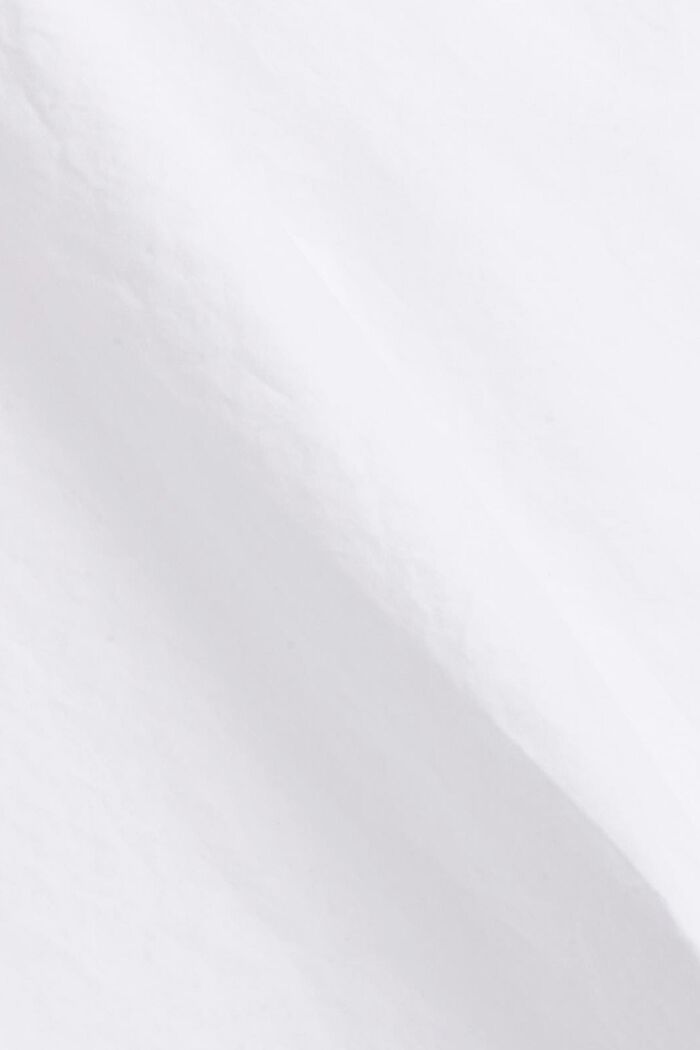 Hemdbluse aus 100% Baumwolle, WHITE, detail image number 4