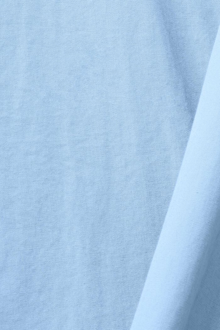 Nachhaltiges Baumwollhemd Slim Fit, LIGHT BLUE, detail image number 5
