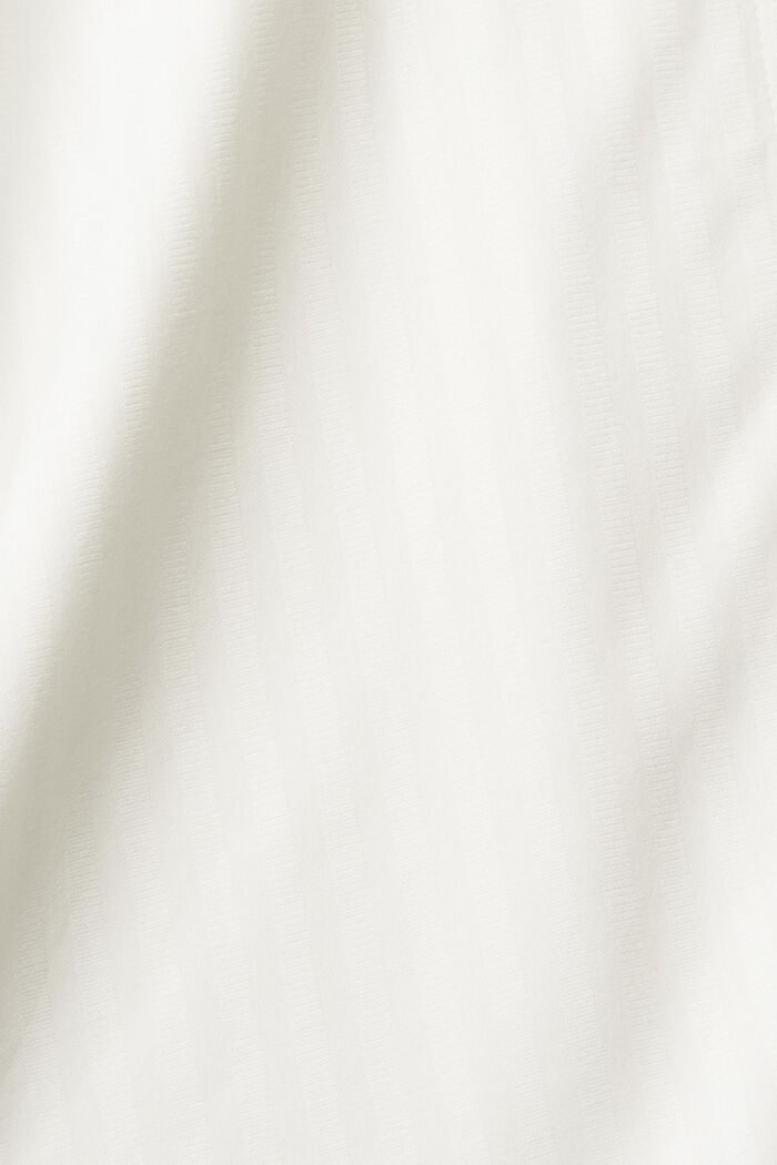 Bluse mit gekräuseltem Kragen, LENZING™ ECOVERO™, OFF WHITE, detail image number 1