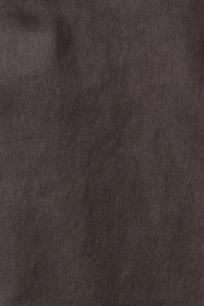 Chino à cordon coulissant à la taille, ANTHRACITE, detail image number 6