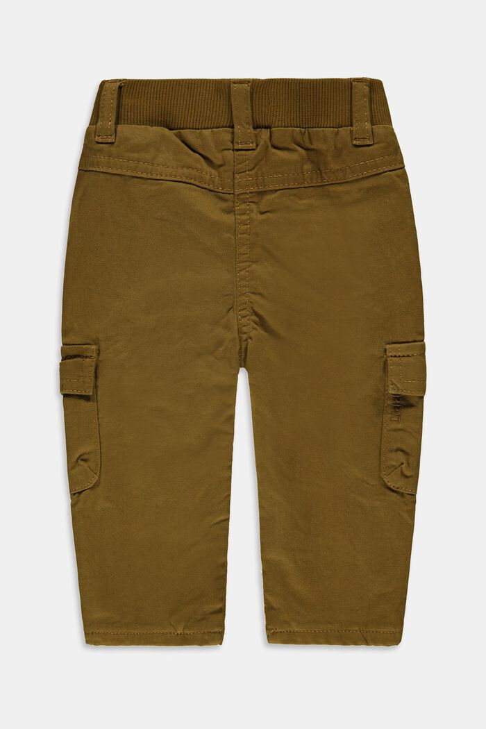Pantalon cargo à ceinture élastique, en coton
