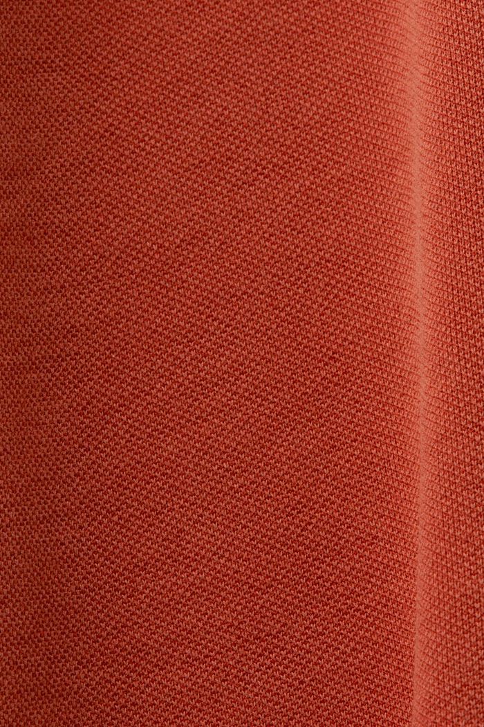 Robe-pull dotée d’une ceinture à nouer, TENCEL™, TERRACOTTA, detail image number 4