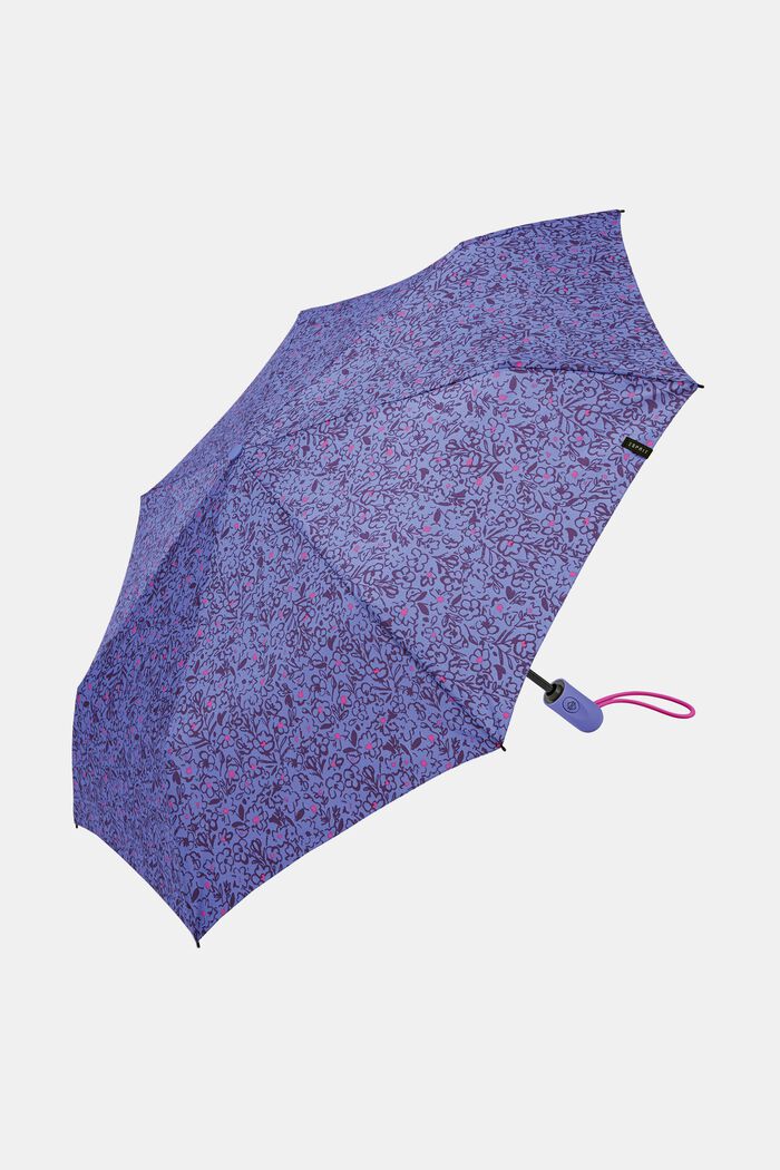 Parapluie de poche à imprimé fleuri Easymatic, ONE COLOR, detail image number 0
