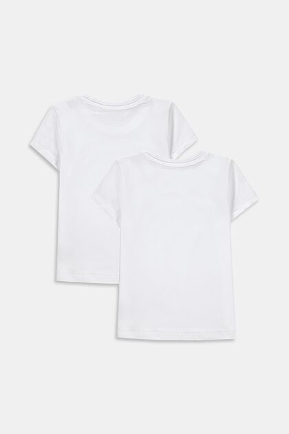 2er-Pack T-Shirts aus Baumwoll-Stretch