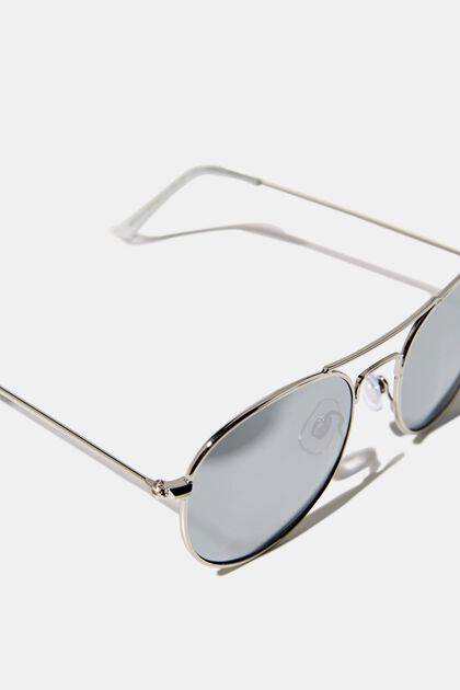Runde Sonnenbrille mit Metallrahmen