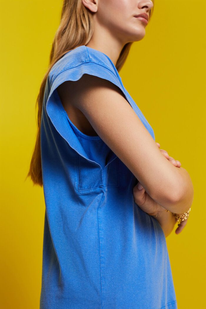 MATERNITY T-shirt à manches courtes chauve-souris, BRIGHT BLUE, detail image number 2