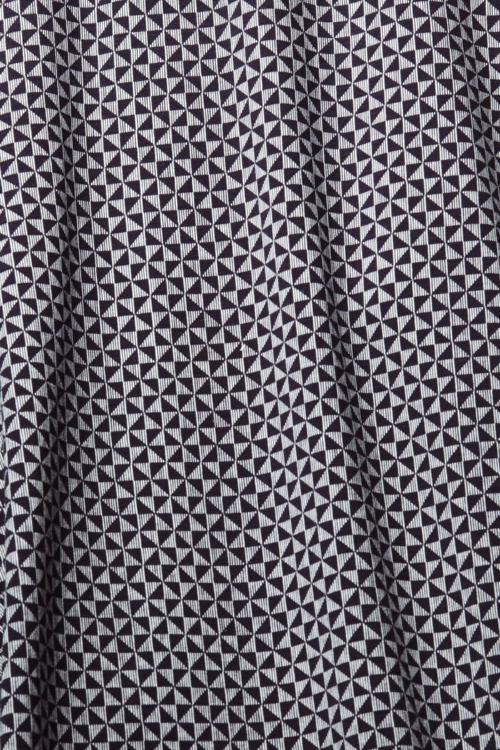 Jersey-Hose mit Print und Spitze, NAVY, detail image number 5