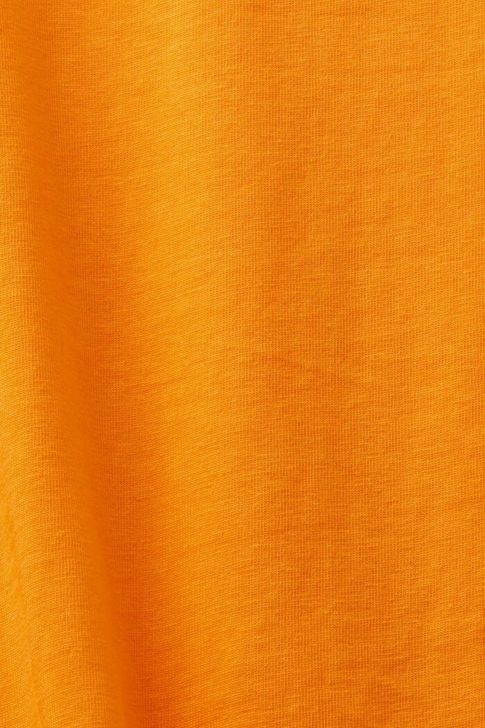 Rundhals-T-Shirt, GOLDEN ORANGE, detail image number 5