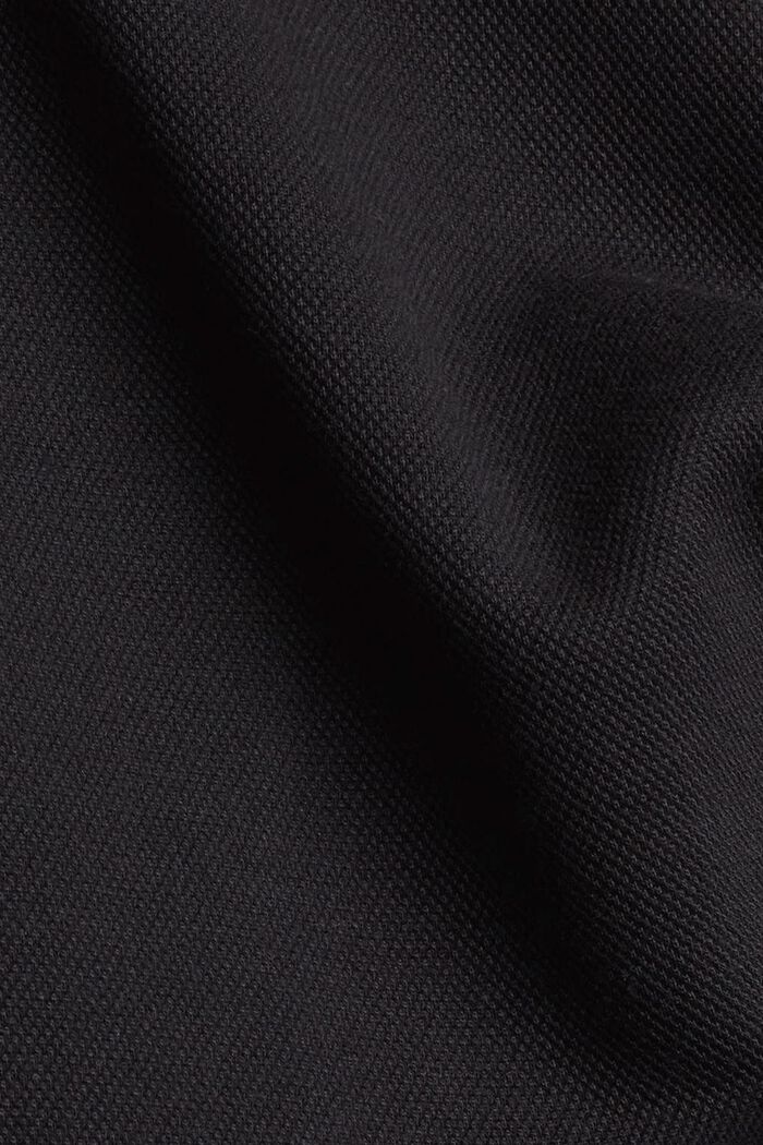 Ungefütterter Oversize Mantel, BLACK, detail image number 4