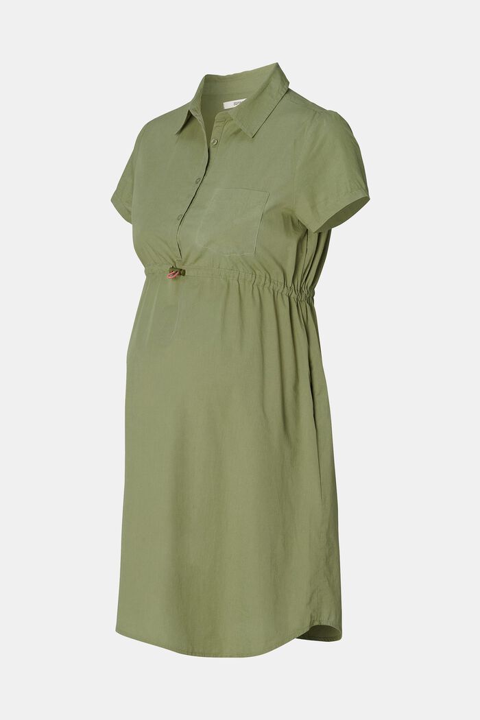 MATERNITY Robe-chemise d’allaitement, OLIVE GREEN, detail image number 5