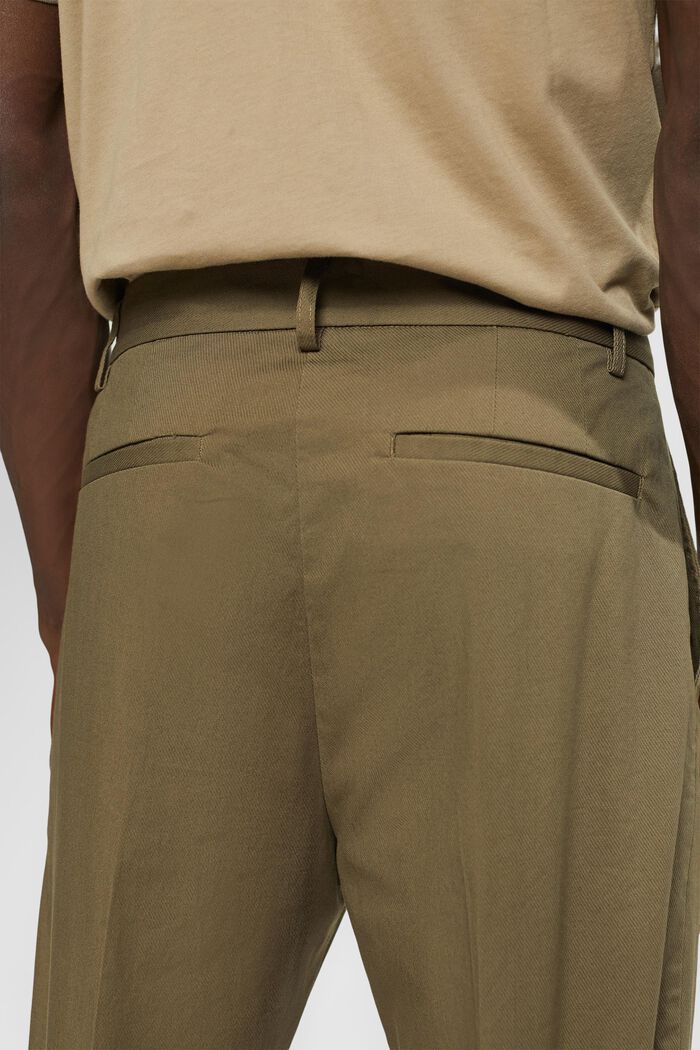 Chinos im Relaxed Fit, KHAKI GREEN, detail image number 4