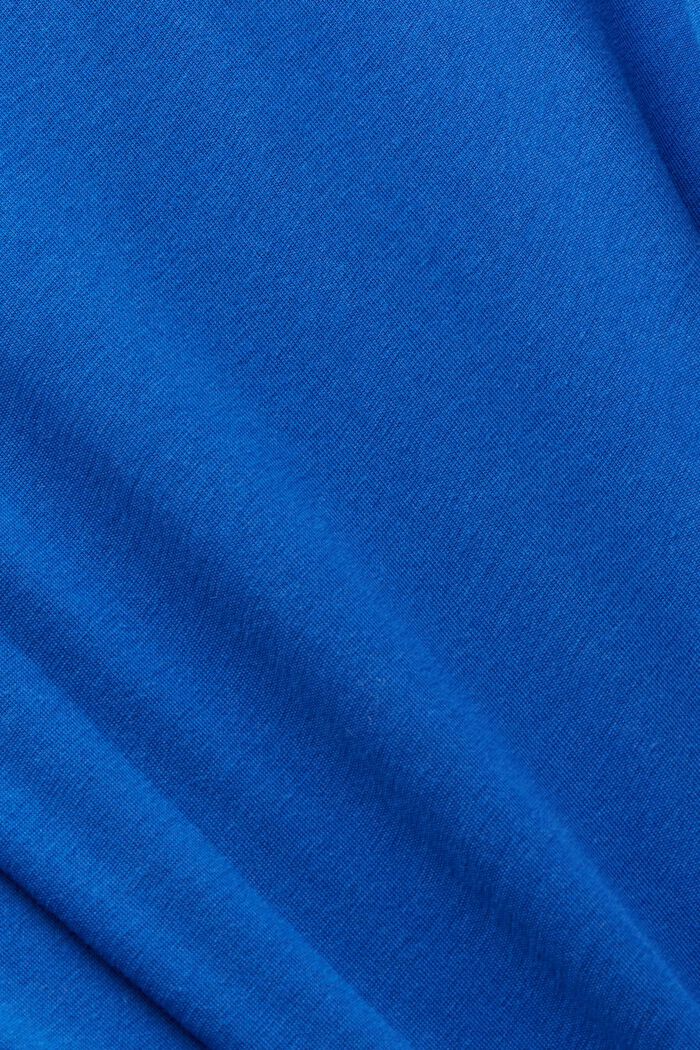 T-shirt en coton à imprimé graphique, BRIGHT BLUE, detail image number 5