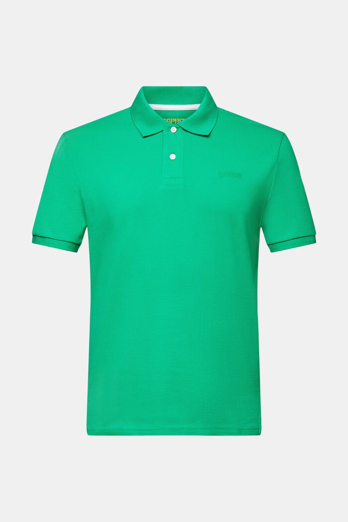 Piqué-Poloshirt, GREEN, detail image number 6