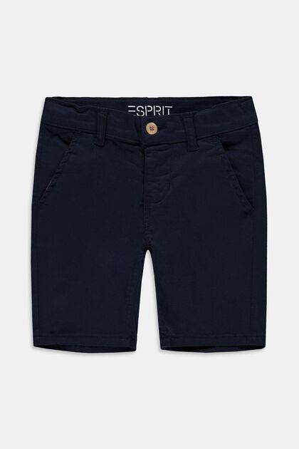 Shorts woven, NAVY, overview
