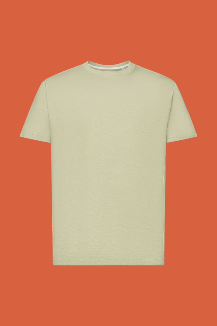 T-Shirt aus Jersey, 100% Baumwolle, LIGHT GREEN, detail image number 5