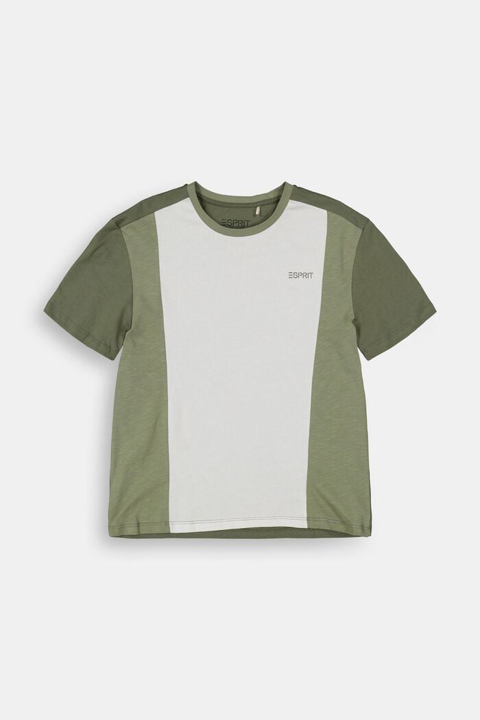Oversize-T-Shirt mit Color Block