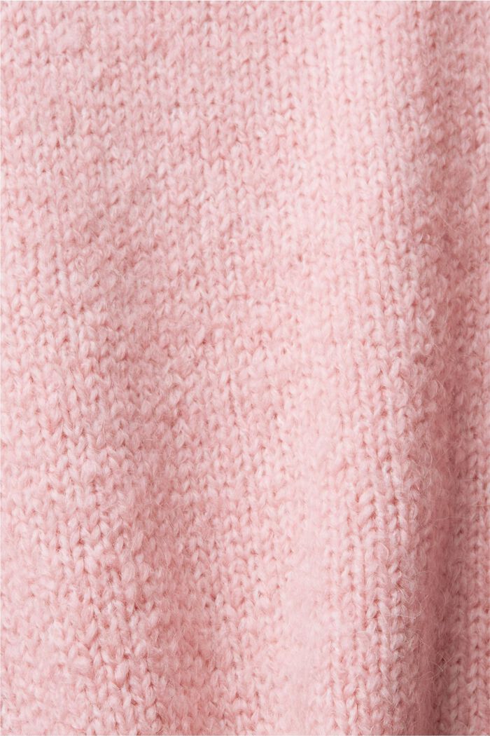 Pull en laine mélangée, LIGHT PINK, detail image number 5