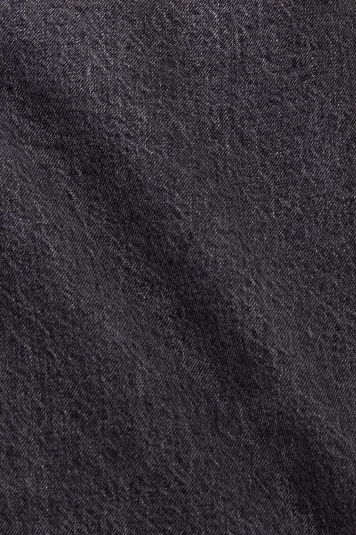 Jean ample taille basse de style rétro, BLACK MEDIUM WASHED, detail image number 6