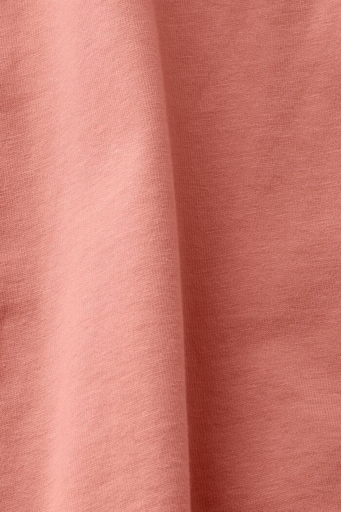T-Shirt aus Bio-Baumwolle mit Print, PINK, detail image number 4
