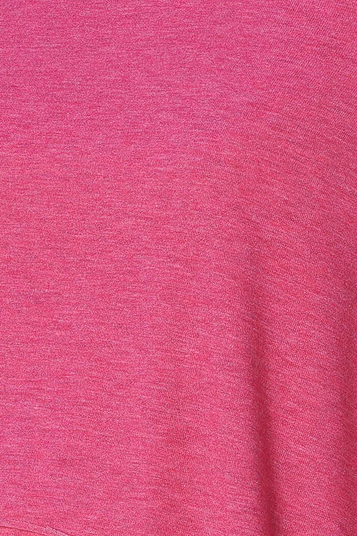 MATERNITY T-shirt d’allaitement sans manches, PINK FUCHSIA, detail image number 4
