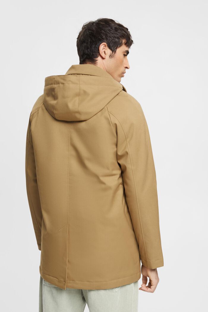 Manteau à capuche amovible, KHAKI BEIGE, detail image number 3