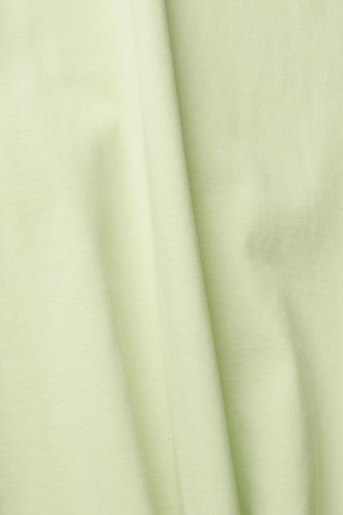 T-shirt en jersey animé d´un logo imprimé, LIGHT GREEN, detail image number 4