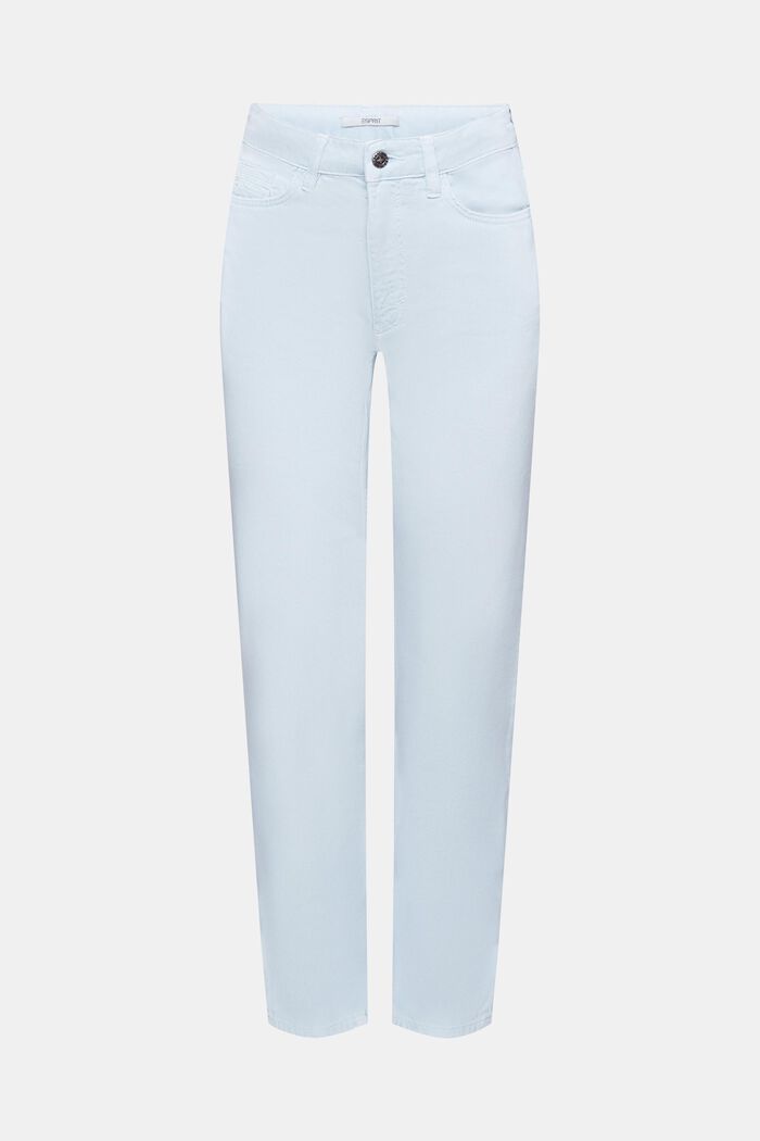 Pantalon en twill de coupe Mom, PASTEL BLUE, detail image number 6