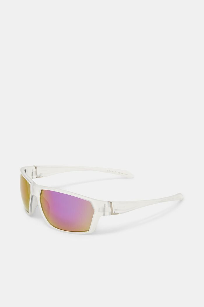 Sportliche Unisex-Sonnenbrille, CLEAR, detail image number 1