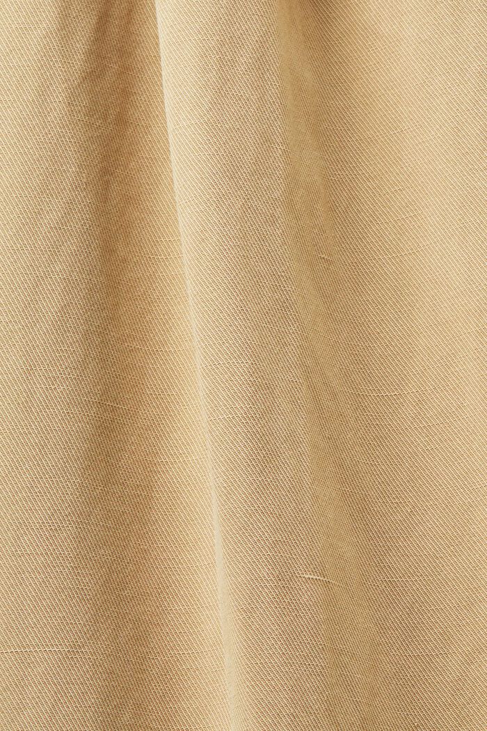Culotte mit weitem Bein und hohem Bund, BEIGE, detail image number 6