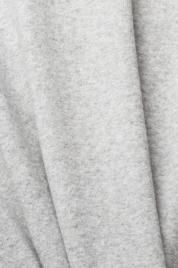 À teneur en laine : le cardigan à la coupe ouverte, LIGHT GREY, detail image number 1