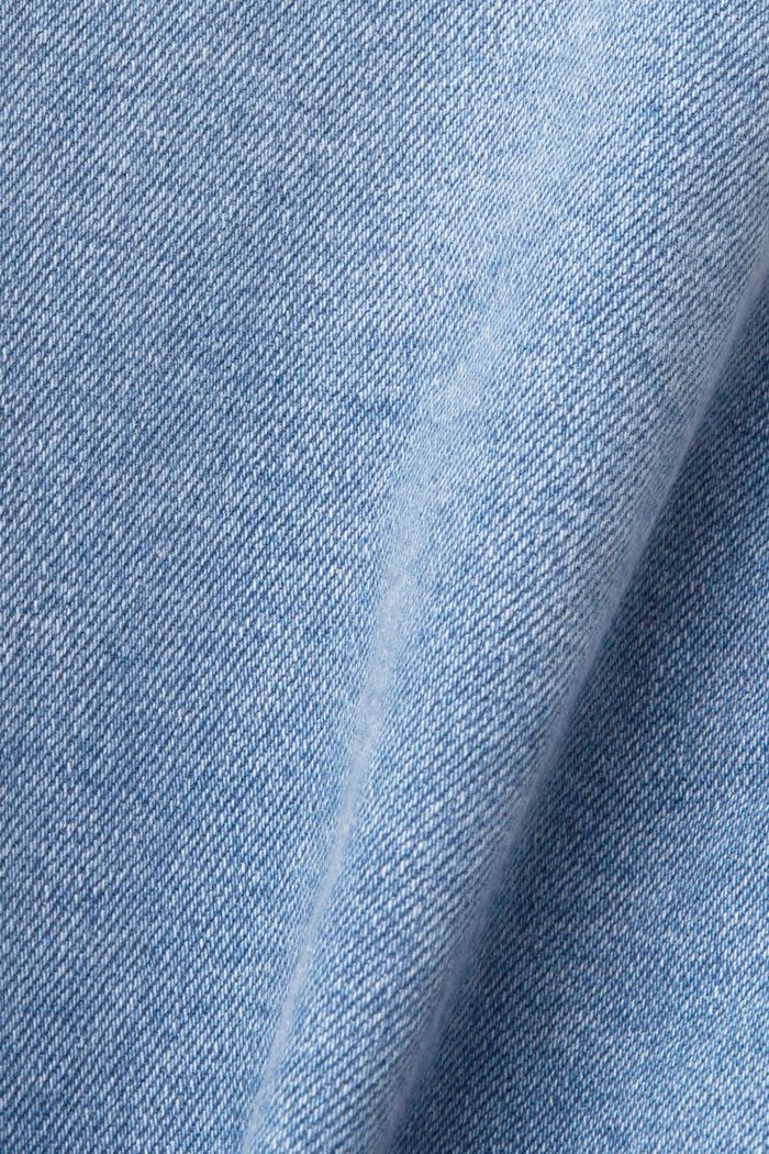 Short en jean décontracté de coupe Slim Fit, BLUE MEDIUM WASHED, detail image number 6
