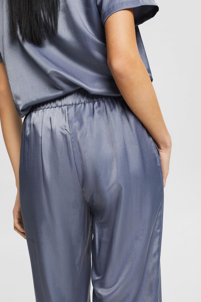 Pyjama-Hose mit LENZING™ ECOVERO™, GREY BLUE, detail image number 5