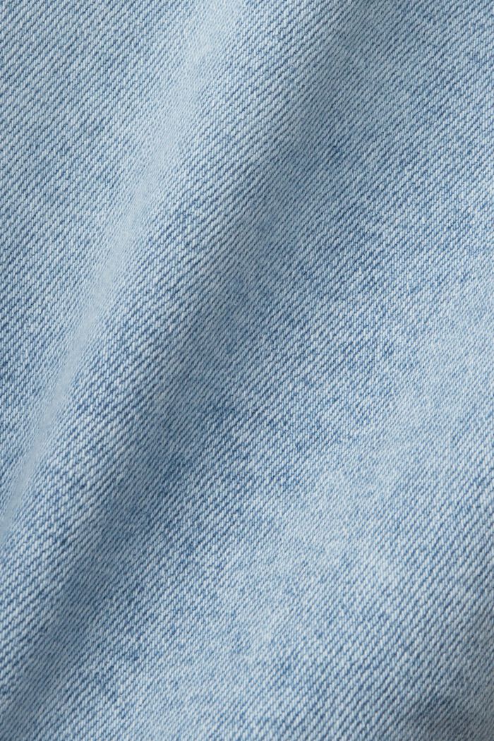 Short en jean décontracté de coupe Slim Fit, BLUE LIGHT WASHED, detail image number 5