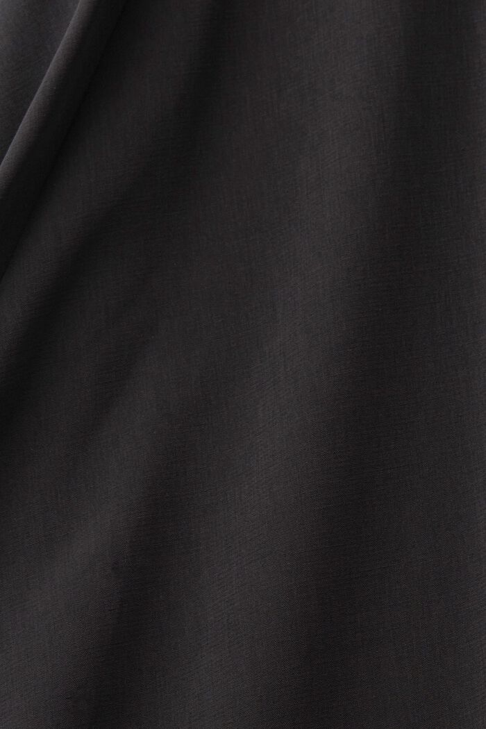 Robe longueur midi à manches longues, BLACK, detail image number 5
