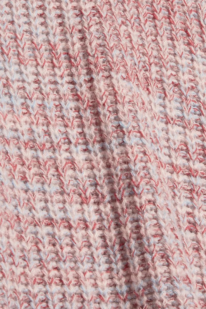 À teneur en laine : le débardeur à col roulé, GARNET RED, detail image number 4
