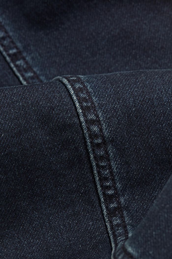 Stretch-Jeans aus Bio-Baumwoll-Mix, BLUE RINSE, detail image number 0