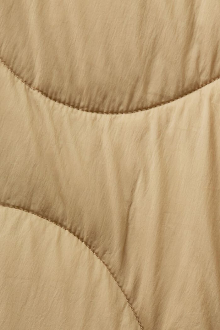 Veste matelassée à capuche, KHAKI BEIGE, detail image number 6