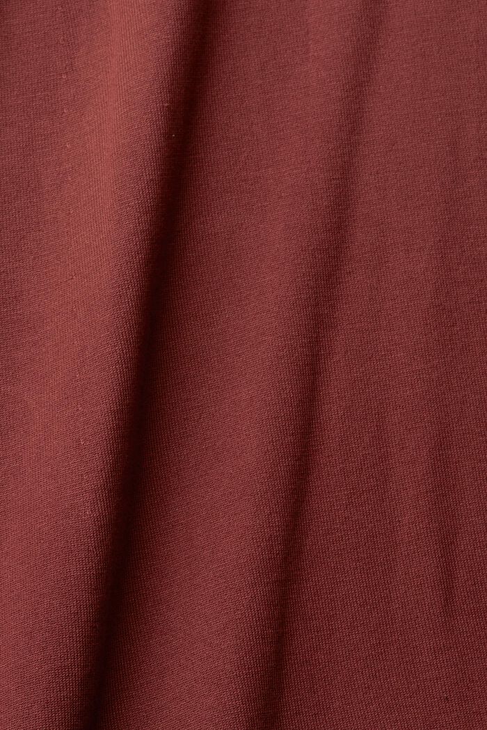 Mini-robe en maille, BORDEAUX RED, detail image number 1