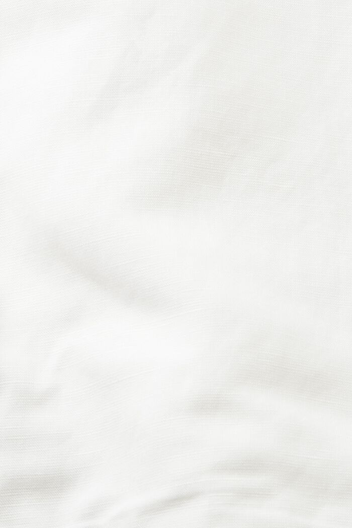 Veste de mi-saison à capuche, lin mélangé, WHITE, detail image number 5