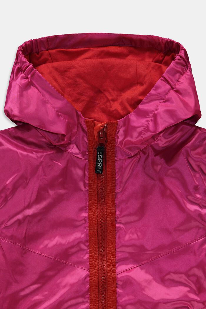 Jackets outdoor woven, PINK FUCHSIA, detail image number 2