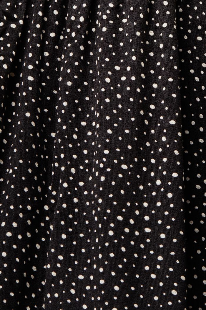 Robe à motif, LENZING™ECOVERO™, BLACK, detail image number 4