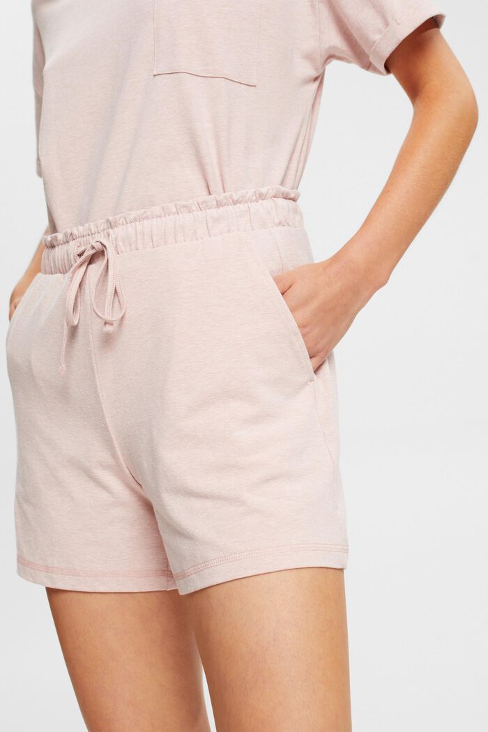 Jersey-Shorts mit elastischem Bund, OLD PINK, detail image number 0