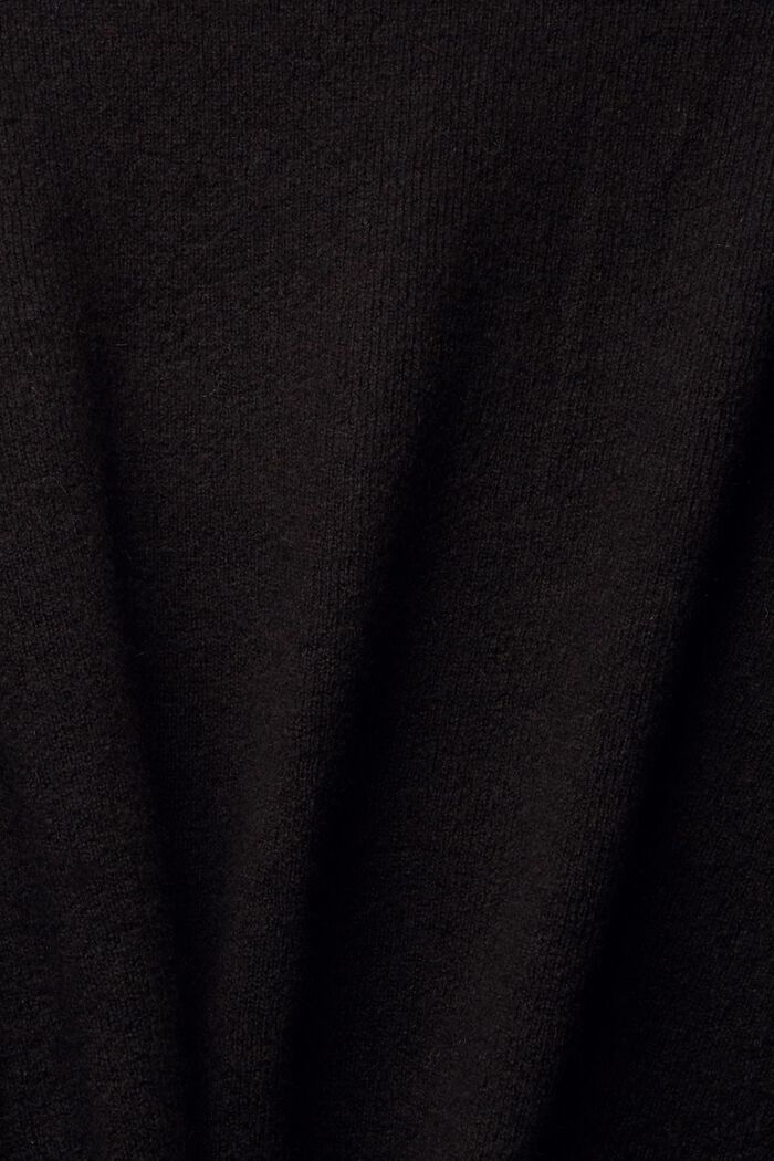 À teneur en laine : le pull-over duveteux, BLACK, detail image number 1