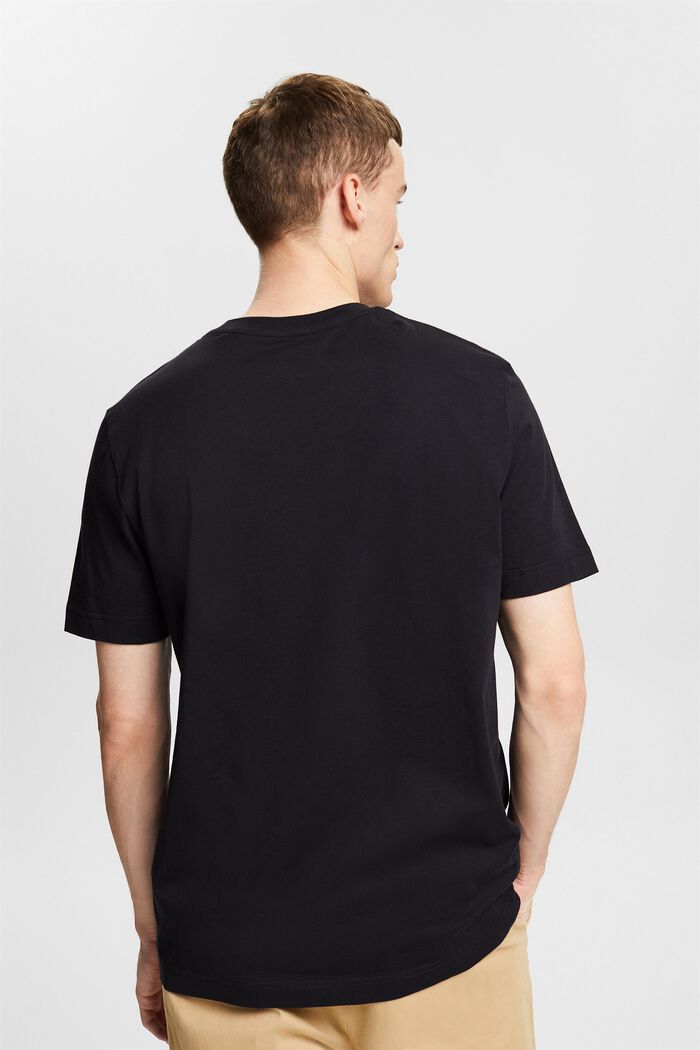 T-shirt à imprimé graphique, BLACK, detail image number 2