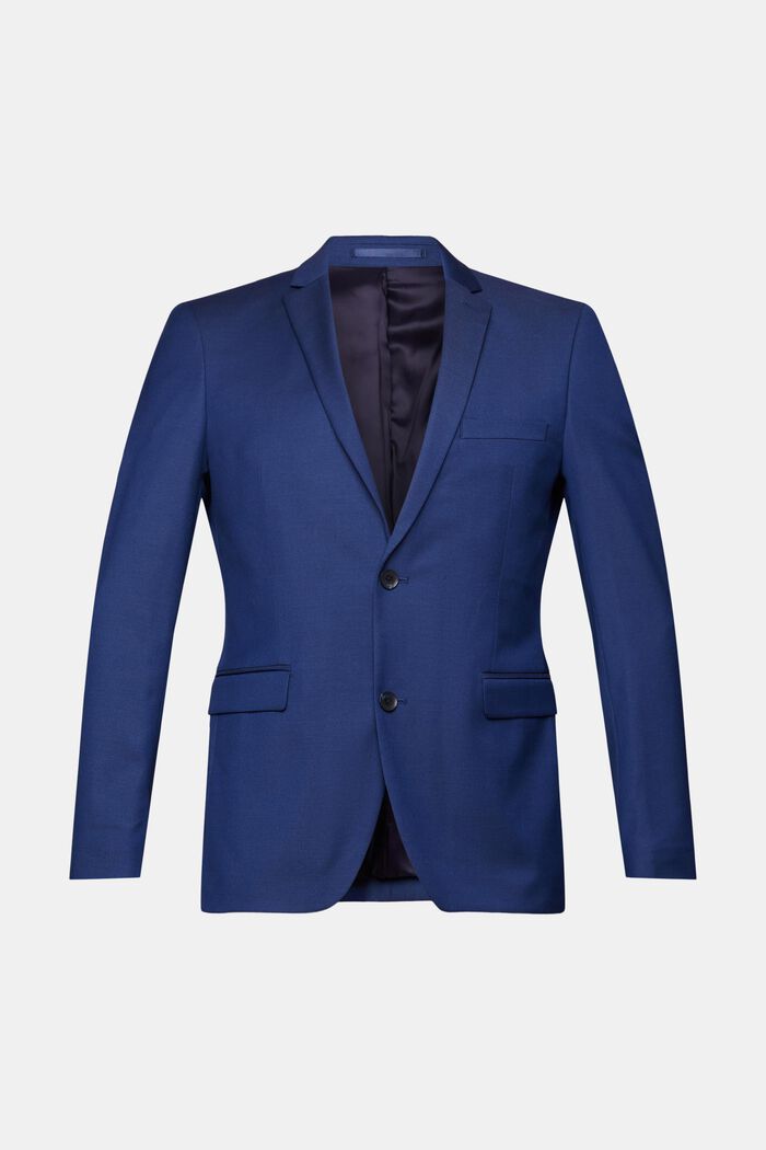 Slim-Fit-Blazer, BLUE, detail image number 5