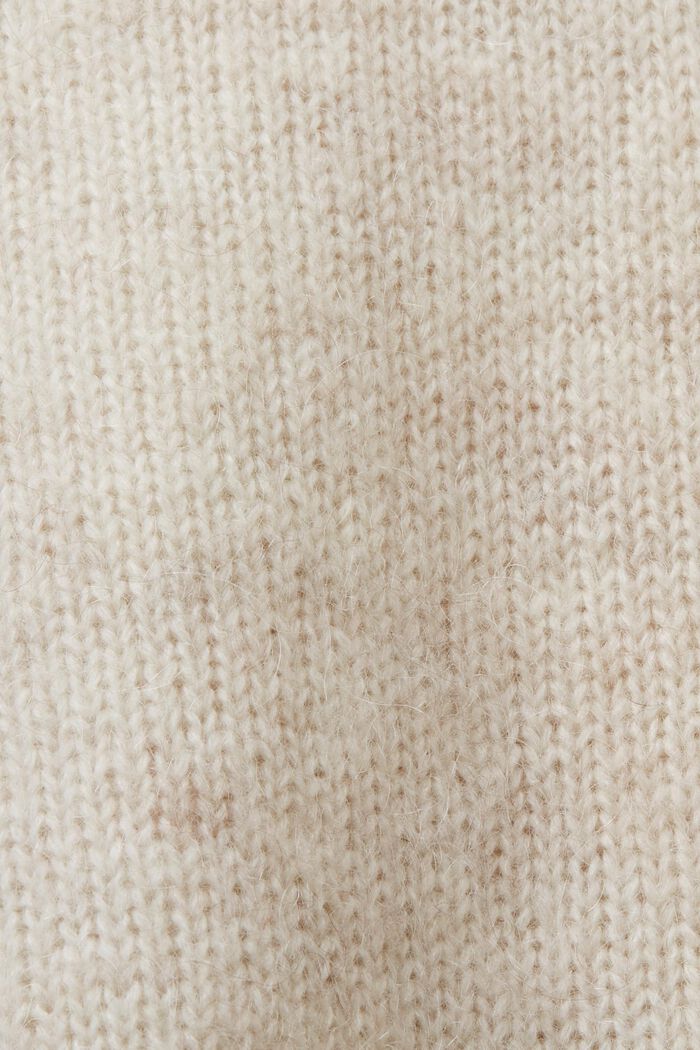 Pull-over en mélange de laine et mohair, NEW CREAM BEIGE, detail image number 5