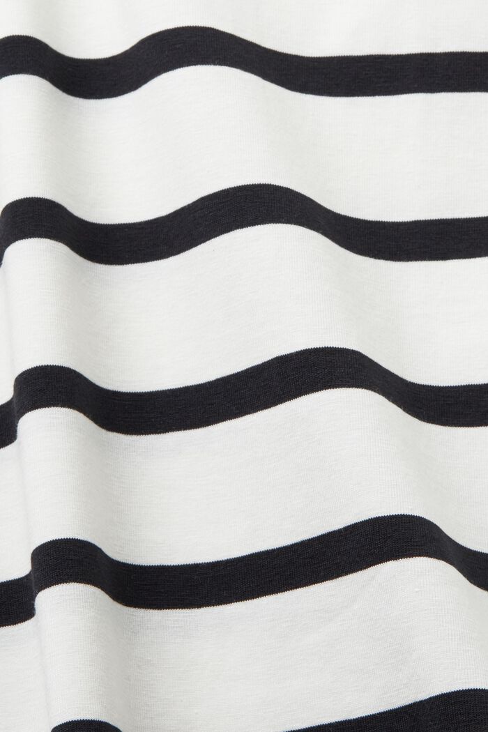T-shirt rayé sans manches, OFF WHITE, detail image number 4