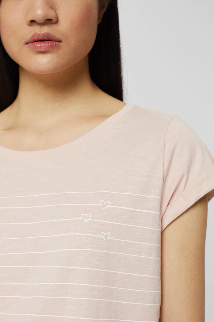T-Shirt mit Print, DUSTY NUDE, detail image number 0
