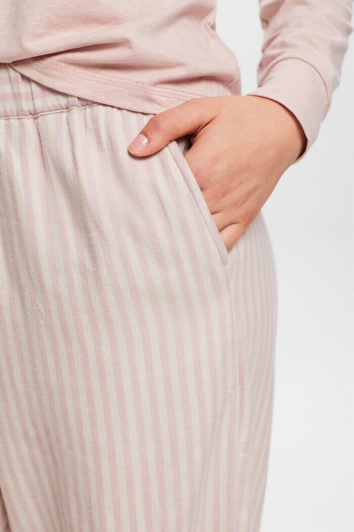 Pantalon de pyjama en flanelle, LIGHT PINK, detail image number 2