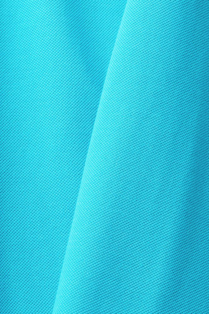 Slim Fit Poloshirt, AQUA GREEN, detail image number 5